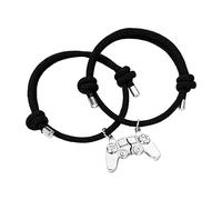 Paire de bracelets pour sœur - Version coréenne - Aimant coréen - Pierre - Pour homme et femme - Facile à lire - Pour homme et femme, taille unique, Métal, Pas de gemme