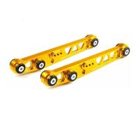 Paire De Bras Suspension Inférieurs Arrière Avec Silentblocs Pour Honda Pour Civic Del Sol 1993-1997 Inférieur(Gold)