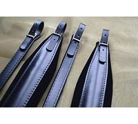 Paire de bretelles courroies sangles d'accordéon 8 CM 100% Fabriquées en Italie DELUXE …