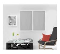 Paire de brise bise 45x160 cm DOLLY gris clair, par Soleil d'Ocre