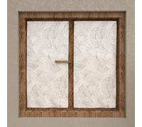 Soleil d'ocre, Paire de Brise bise 45x90 cm Celia Kaki