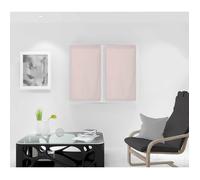 Soleil d'ocre 042551 Dolly Paire de Brise Bise Polyester Rose 45 x 90 cm