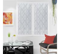 Soleil d'ocre, Maud Paire de Brise bise, Blanc, Polyester, 60x160 cm