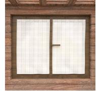 Paire de brise bise 60x90 cm CALI par Soleil d'Ocre
