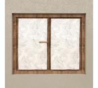 Soleil d'ocre, Paire de Brise bise 60x90 cm Celia Kaki