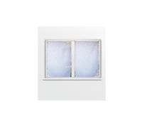 Paire de brise bise 60x90 cm DOLLY blanc, par Soleil d'Ocre Blanc