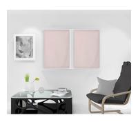 Soleil d'ocre 043551 Dolly Paire de Brise Bise Polyester Rose 90 x 60 cm
