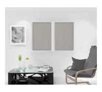Soleil d'ocre, Noemie Paire de Brise bise, Polyester, Taupe, 60x90 cm
