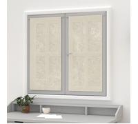 Paire de brise bise lin 45x90 cm LINEN naturel, par Soleil d'Ocre