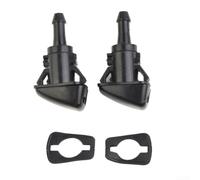 Paire de buses de lave-glace 43 mm pour Eclipse 06-12 | Pièce de rechange, taille de 43 mm, plastique noir, comprend des joints, restaure une vision claire