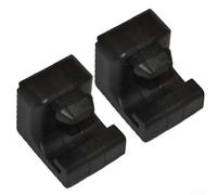 Paire de butées de rail de porte 2 pièces pour Honda Odyssey 1999 2010 Pièces ABS OEM 72557S0XA00