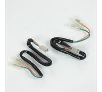 Paire de câble de clignotant BIHR type origine pour moto Kawasaki A19-10020 Neuf