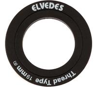 Paire de cache-poussière Elvedes NO edge FSA Mega Exo TYPE E 40 mm Noir