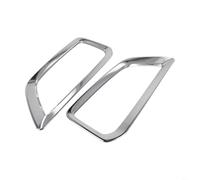 Paire de cadres de feux de brouillard avant en chrome pour Hyundai Encino Kona 2018 2021 ajoute une mise à niveau de protection et décorative avant du véhicule