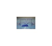 Paire de Cage de Handball Pop Up - 2 Tailles au Choix - avec Sac de Rangement - But de Hand Enfant (1,4 x 1m)
