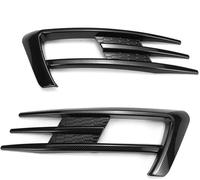 Paire de calandres de phares antibrouillard avant pour VW Golf 7 MK7 GTI 2014-2017(Carbon Fiber Look)