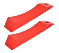 Paire de cales en silicone pour plaque d'haltère pour un chargement et un déchargement pratiques, antidérapant pour maintenir la stabilité de l'haltère et réduire la fatigue du dos pendant le levage