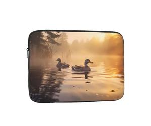 Paire de canards colverts flottants pour ordinateur portable 13" mince et portable, convient pour le bureau, les voyages et les trajets