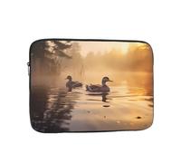 Paire de canards colverts flottants pour ordinateur portable 15" mince et portable, convient pour le bureau, les voyages et les trajets