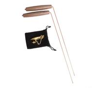 Paire de cannes de chasse au trésor 29 cm pour or et argent | Idéal pour la chasse au trésor, l'exploration archéologique, les contrôles de sécurité, la recherche souterraine profonde