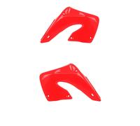 Paire De Carénages De Radiateur Rouge ACERBIS Pour Honda 125 CR R 2000-2001