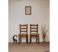 Paire de chaises en bois n°1241