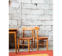 Paire de chaises rainer daumiller n°728