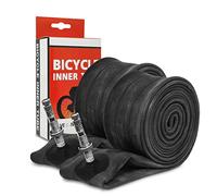 Paire de chambres à air 24 x 1 3/8 pour vélo, landau, fauteuil roulant Valve Italie Reine vélo italien 2 chambres 24 pouces City Bike VTT City Bike Hollande Graziella 24"