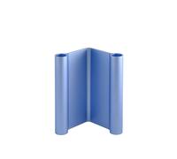 Paire de Chandeliers H18 Bleu Clair