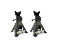 Paire de chandelles KraftMuller 3T PRO à crémaillère 3 Tonnes, Levage Réglable en Hauteur, Garage Automobile, Atelier Mécanicien