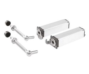 Paire de charnière à ressort Swing pour portillon 150 mm LOCINOX P00009389
