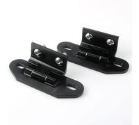 Paire de charnières de trappe arrière pour Camaro pour Firebird 1982-1992, billette d'aluminium noire OEM 484-HH8292-CMC, support de couvercle de coffre amélioré