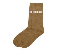STC- Chaussettes à paillettes Brunette 36-42