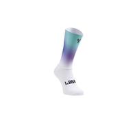 Paire de chaussettes aero lebram race bleu violet degrade
