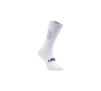 Paire de chaussettes aero lebram race edition limitee blanc 2025