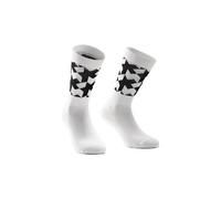 Paire de chaussettes assos monogram evo blanc