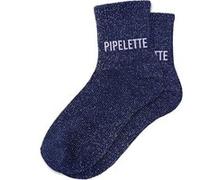 Paire de chaussettes Bleue à paillettes Pipelette bleu G