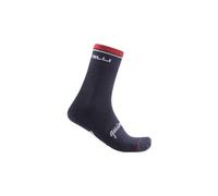 Paire de chaussettes castelli quindici soft merino bleu