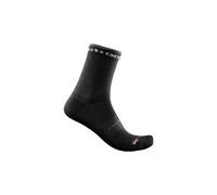Paire de chaussettes femme castelli rosso corsa 11 noir