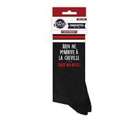 Paire de Chaussettes Humour Mon Coco - Rien ne m'arrive à la Cheville