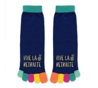 paire de chaussettes orteils retraite - sud trading cd7728+ret Bleu G