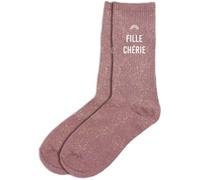 STC - Paire DE Chaussettes Paillettes Fille CHÉRIE Femme