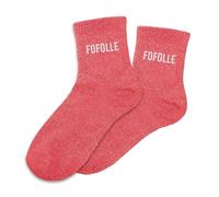 PAIRE DE CHAUSSETTES PAILLETTES FOFOLLE FEMME 39 Rose, Fuchsia 39