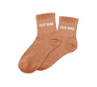 PAIRE DE CHAUSSETTES PAILLETTES JOLIE NANA FEMME 39 Orange, Cuivre, Mandarine 39