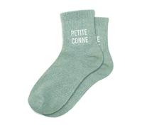 STC Paire de chaussettes paillettes Petite Conne courtes Taille unique 36-42
