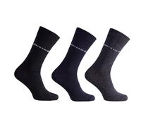 Paire de chaussettes Pierre Cardin : Noir (x 12) - Gris (x 9) - Bleu marine (x 9) / 39 - 42 / x 30