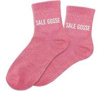 Paire De Chaussettes Sale Gosse Pailletées Roses
