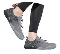 Paire de chaussures aquatiques unisexes pour la randonnée, le trekking et la plage, gris, 38 EU