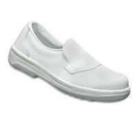 Paire de Chaussures Bacou Mont Blanc pour homme cuir antidérapante légère, blanche Pointure 39 G