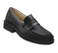 Paire de Chaussures de ville Bacou neuilly mocassin en cuir lisse doublée Pointure 40 noire G